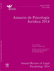 Anuario de Psicología Jurídica 2014
