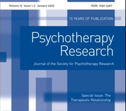 Revista Psychotherapy Research