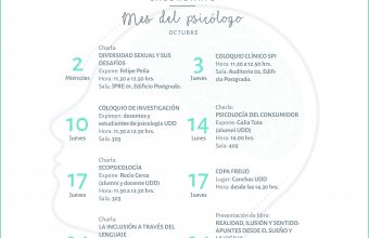 Participa de las actividades del Mes del Psicólogo 2019 en Santiago